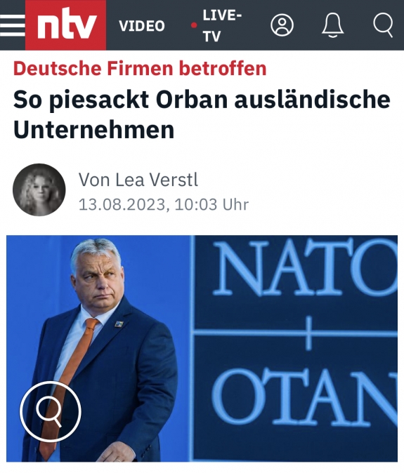 Orbán így zaklatja a külföldi cégeket