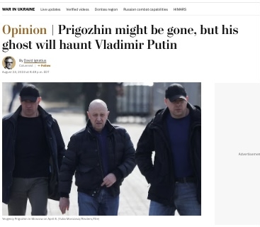 Lehet, hogy Prigozsin meghalt, de a szelleme kísérteni fogja Putyint