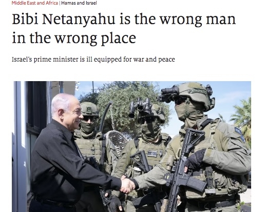 Bibi Netanjahu rossz ember, rossz helyen