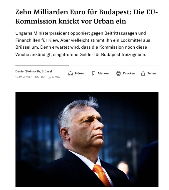 Tízmilliárd euró Budapestnek: enged az EU Orbánnak