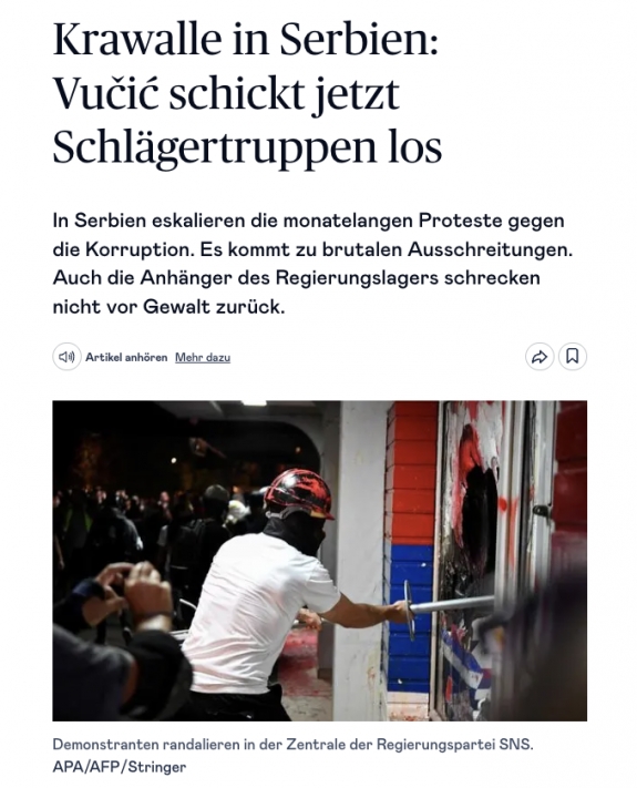 Zavargások Szerbiában: Vučić most bűnözőket küld ki