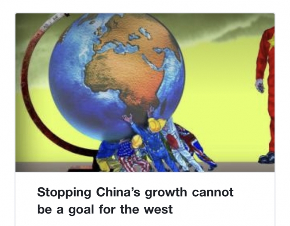 A Nyugatnak nem lehet célja, hogy a kínai gazdaság leálljon