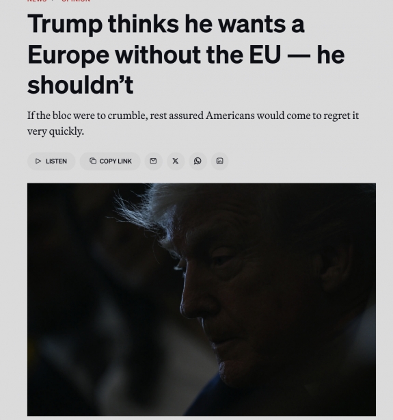 Trump téved, ha szabadulni akar EU-tól, mert az visszahozná a nacionalizmust