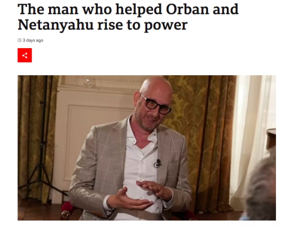 Az ember, aki hatalomra segítette Orbánt és Netanjahut