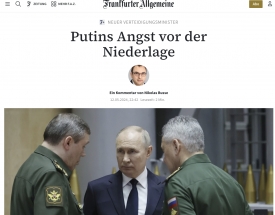 Putyin fél a vereségtől 