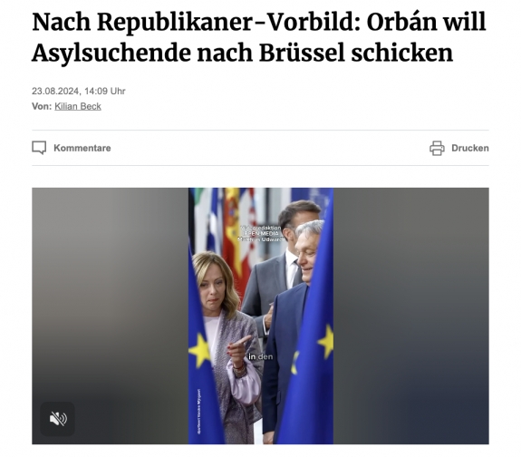 Magyarország az amerikai republikánusok mintájára igyekszik megszabadulni a migránsoktól 