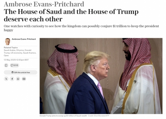 A szaúdi udvar és a Trump-ház megérdemlik egymást