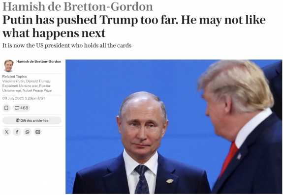 Putyin túlságosan is elvetette a sulykot Trumpnál  