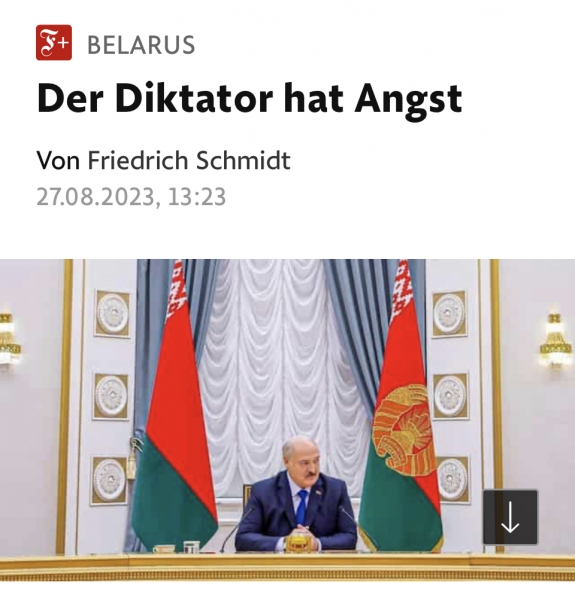 Reszket a belarusz diktátor, mert nem tudja, mi lesz vele