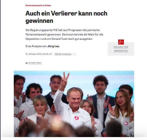 A vesztes még nyerhet Lengyelországban