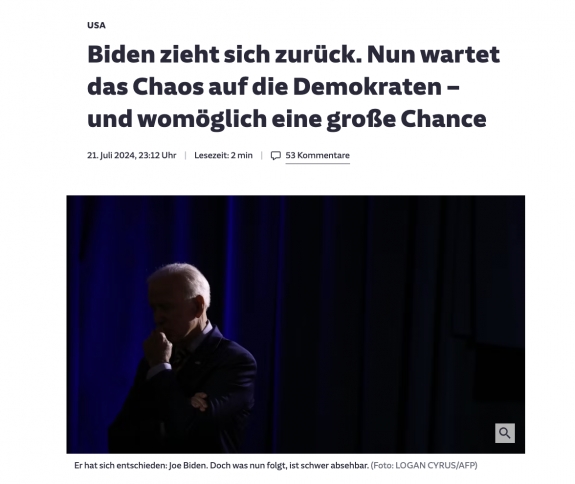 Biden visszavonul. Most káosz vár a demokratákra – és valószínűleg remek lehetőség
