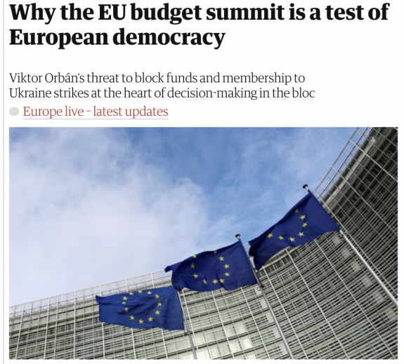 A mostani EU csúcson vizsgázik az európai demokrácia 
