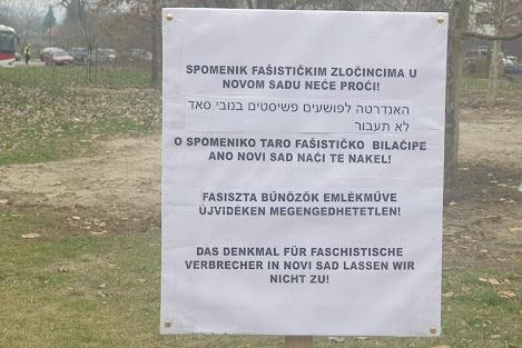 Mi lesz a sorsa az újvidéki ártatlan áldozatok emlékművének?