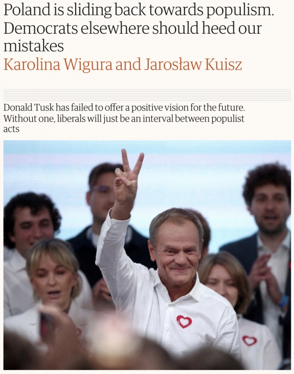 Lengyelország csúszik vissza a populizmus felé