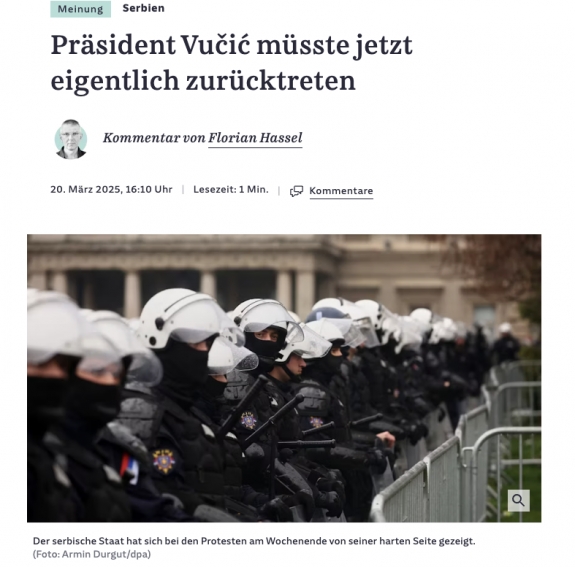Vučićnak le kell mondania