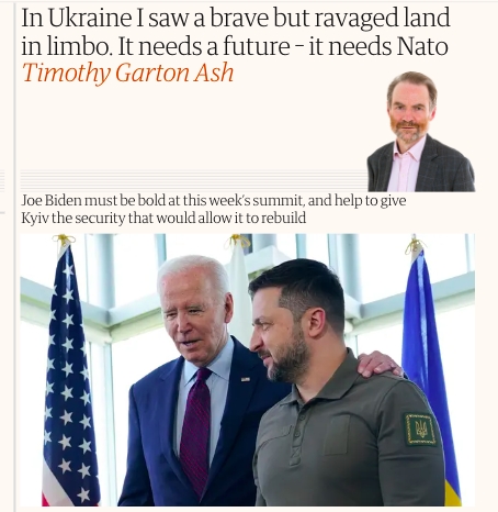 Ukrajnának jövőre, a NATO-ra van szüksége