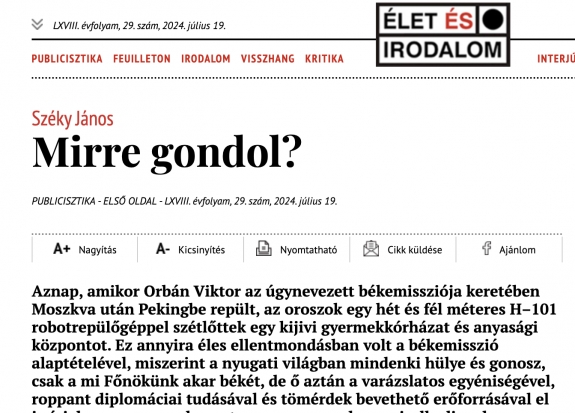 Mirre gondol?