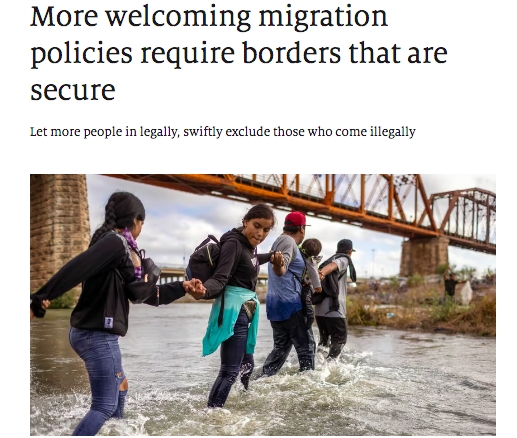 Legális bevándorlás bővítése hathatósabb határellenőrzéssel