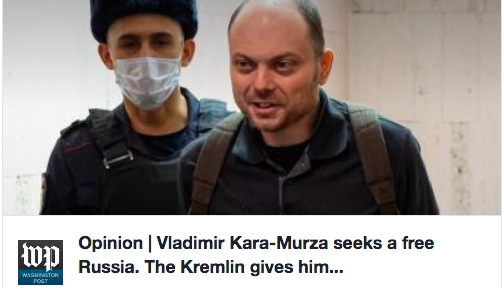 Vlagyimir Kara-Murza szabad Oroszországot akar, ám ezért a Kreml bebörtönzi  