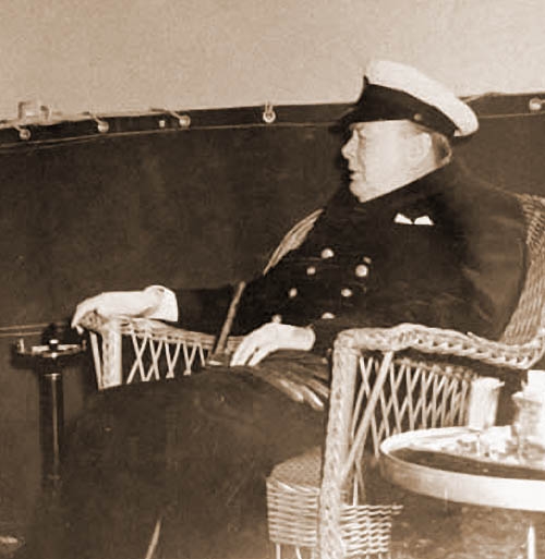 Churchill az olasz hajókról