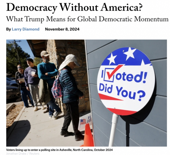 Demokrácia Amerika nélkül?