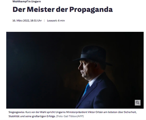 Orbán Viktor, a propaganda atyamestere