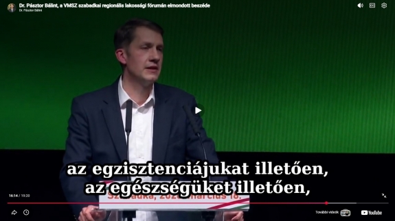 SURÁNYI ZOLTÁN: A VMSZ kézrátétellel gyógyít!