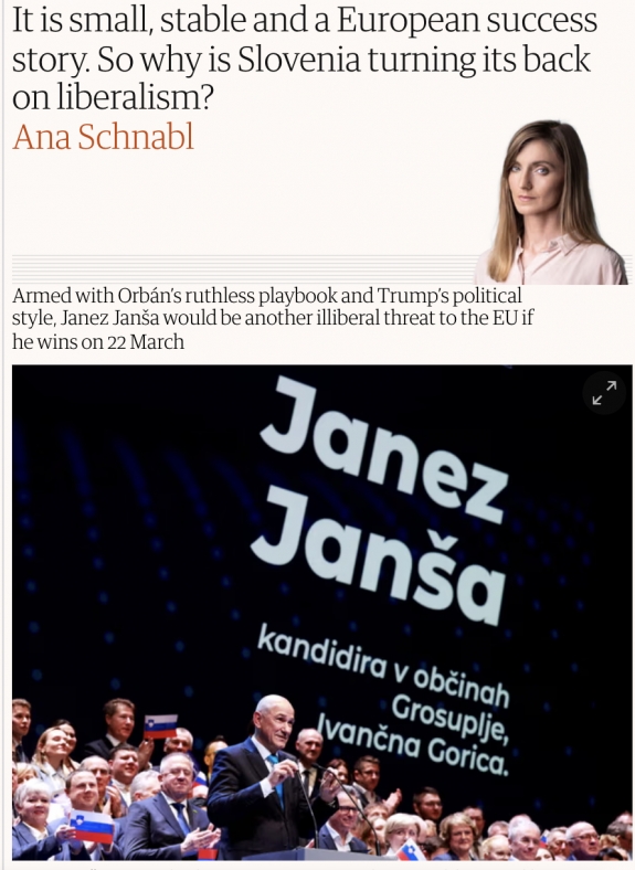 Kicsi, stabil és európai sikertörténet. Akkor miért fordít hátat Szlovénia a liberalizmusnak?