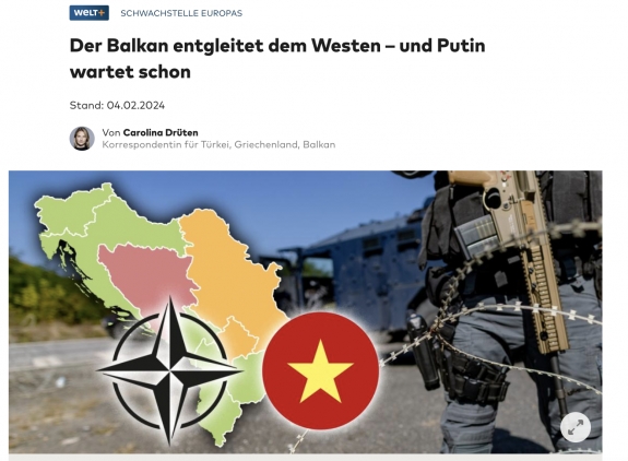 A Balkán távolodik a Nyugattól, Putyin csak erre vár