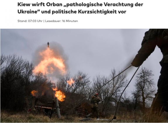 Kijev az ukrán nép patologikus gyűlöletével és politikai rövidlátással vádolta meg Orbánt