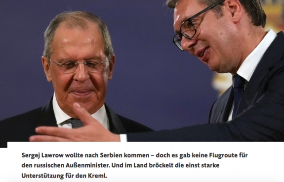 FAZ: Szerbia óvatosan, de elfordul Oroszországtól