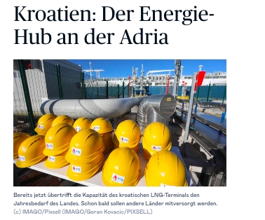 Az energiaválság nyertese Horvátország lehet a földrészen