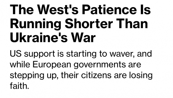 Nyugat türelme hamarabb elfogy, mint ahogy véget ér a háború