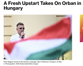 Magyar Péter személyében egy újonc száll szembe Orbán Viktorral 