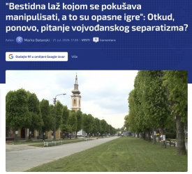 „Szégyentelen hazugság, amellyel manipulálni próbálnak – ez veszélyes játék”  