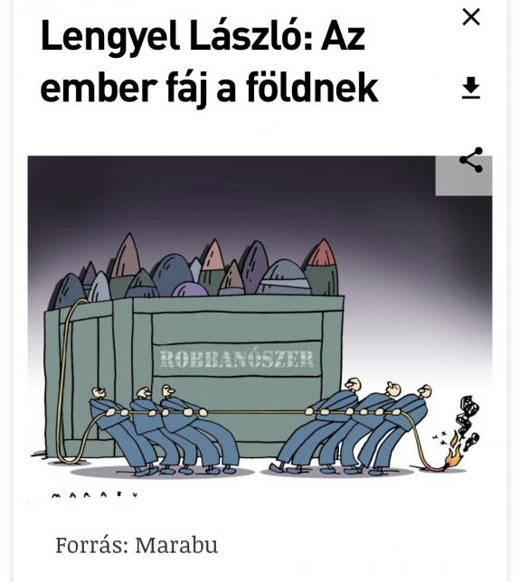 Az ember fáj a földnek