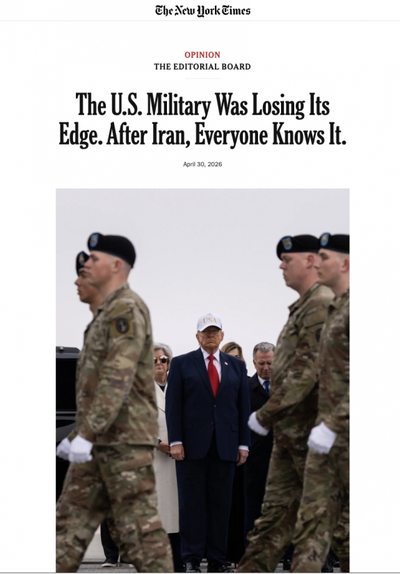 Az amerikai hadsereg elveszítette előnyét. Irán után ezt már mindenki tudja.
