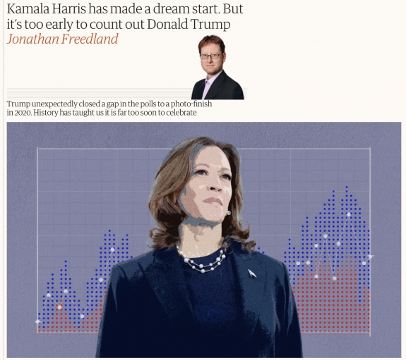 Kamala Harris álomszerű rajtot vette, de még korai volna rászámolni Trumpra