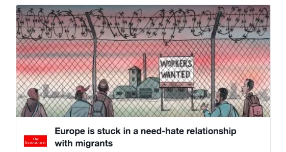 Európa ambivalensen viszonyul a migránsokhoz