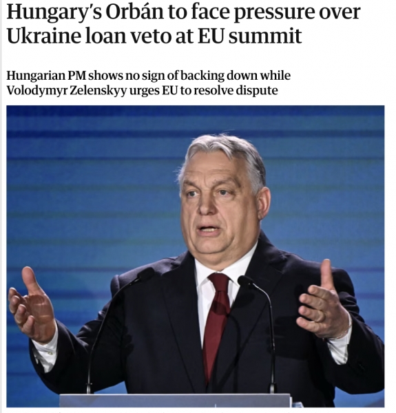 Orbán nyomás alá kerülhet az Ukrajna-hitel vétója miatt az EU-csúcson