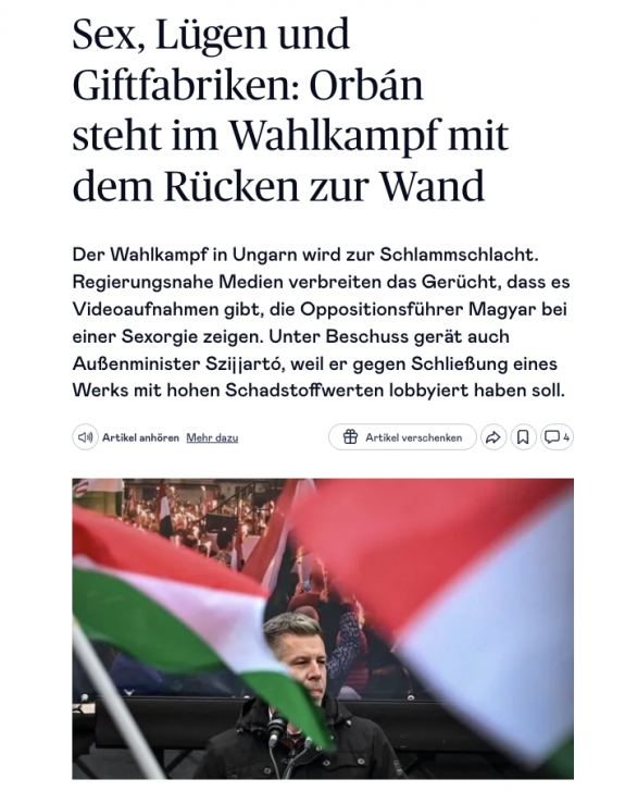 Szex, hazugságok és mérgező gyárak: Orbán sarokba szorult a választási kampányban