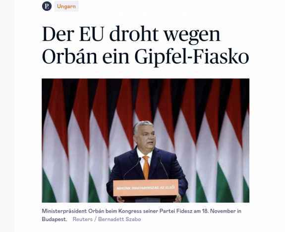 Orbán miatt kudarc fenyegeti az uniós csúcsértekezletet 