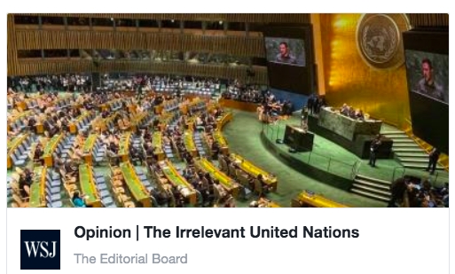 A jelentéktelen ENSZ