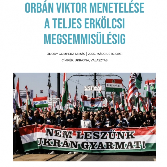 Orbán Viktor menetelése a teljes erkölcsi megsemmisülésig