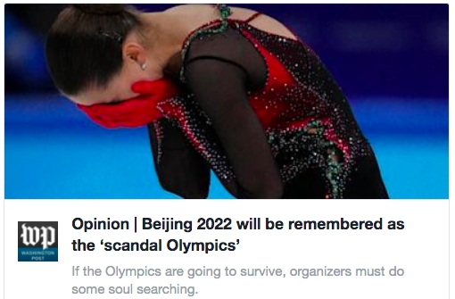 A botrányok olimpiája