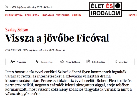 Vissza a jövőbe Ficóval