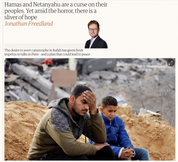 A Hamász és Netanjahu egyaránt sorscsapást jelent saját népe számára, de van remény 
