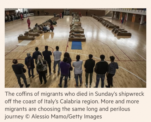Az olasz menekült hajó borzalmas szerencsétlensége új migránsválságot vetít előre