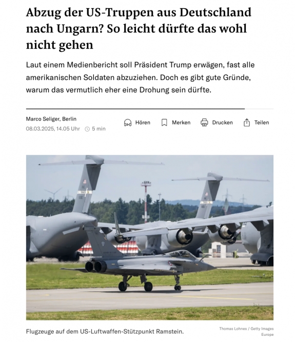 Amerikai csapatok kivonása Németországból Magyarországra? Valószínűleg nem lesz olyan egyszerű