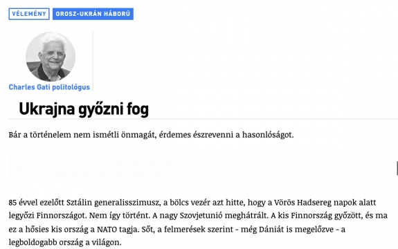 Ukrajna győzni fog